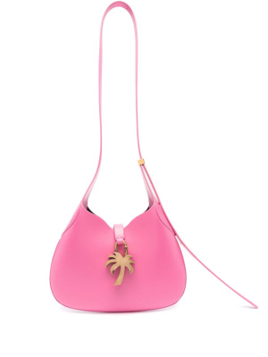 

Hobo leather shoulder bag, Palm Angels Hobo leather shoulder bag