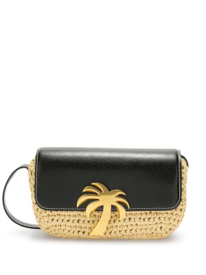 

Palm logo-plaque shoulder bag, Palm Angels Palm logo-plaque shoulder bag