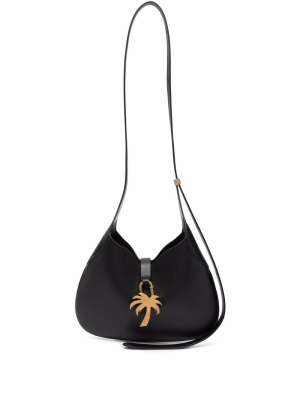 

Plaque-detail shoulder bag, Palm Angels Plaque-detail shoulder bag