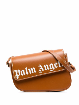 

Crash leather shoulder bag, Palm Angels Crash leather shoulder bag