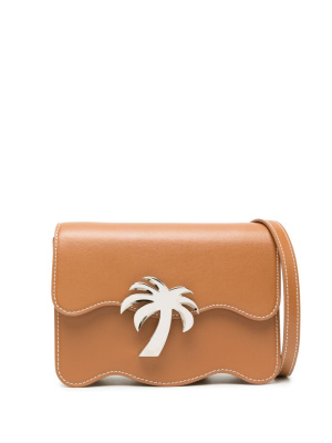 

Palm Beach leather crossbody bag, Palm Angels Palm Beach leather crossbody bag