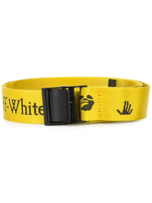 

Jacquard logo Industrial belt, Off-White Jacquard logo Industrial belt