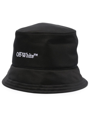

Bookish embroidered-logo bucket hat, Off-White Bookish embroidered-logo bucket hat