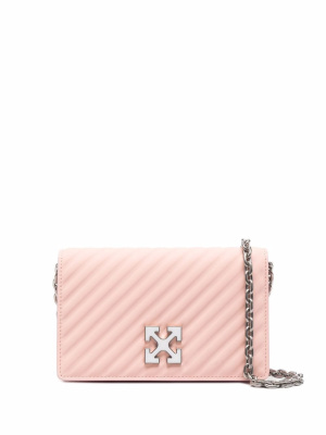 

Jitney 0.5 quilted crossbody bag, Off-White Jitney 0.5 quilted crossbody bag