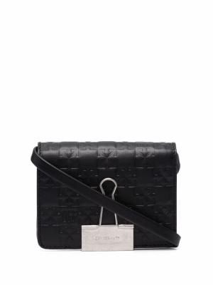 

Debossed Arrows-motif purse, Off-White Debossed Arrows-motif purse