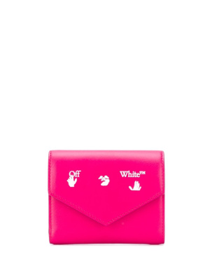 

Logo tri-fold wallet, Off-White Logo tri-fold wallet