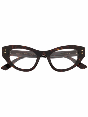 

Cat-eye frame glasses, Gucci Eyewear Cat-eye frame glasses