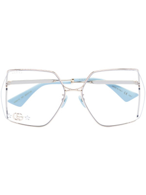 

Fork square-frame optical glasses, Gucci Eyewear Fork square-frame optical glasses