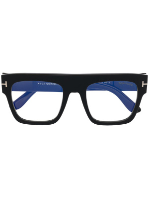 

Square-frame clear-lens glasses, TOM FORD Eyewear Square-frame clear-lens glasses