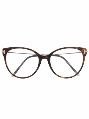 

Oversized tortoiseshell-frame glasses, TOM FORD Eyewear Oversized tortoiseshell-frame glasses
