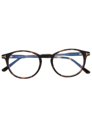 

Round-frame glasses, TOM FORD Eyewear Round-frame glasses