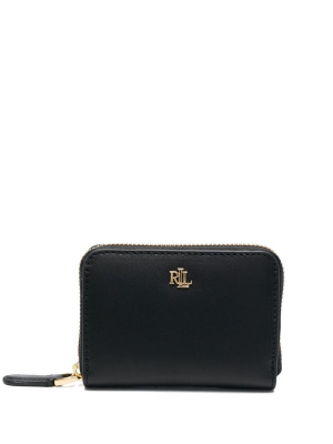 

Logo-plaque leather wallet, Lauren Ralph Lauren Logo-plaque leather wallet