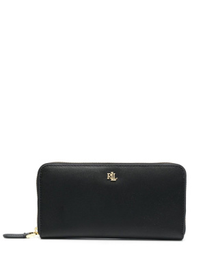 

Logo-plaque leather wallet, Lauren Ralph Lauren Logo-plaque leather wallet