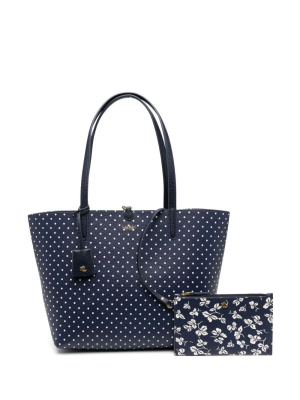 

Polka-dot reversible tote bag, Lauren Ralph Lauren Polka-dot reversible tote bag
