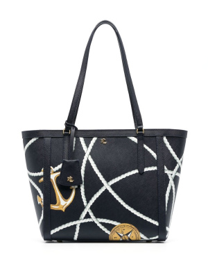 

Clare patterned tote bag, Lauren Ralph Lauren Clare patterned tote bag