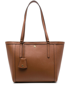 

Clare leather tote bag, Lauren Ralph Lauren Clare leather tote bag