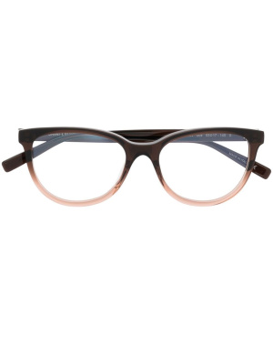

Gradient-effect square glass frames, Saint Laurent Eyewear Gradient-effect square glass frames