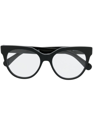 

Logo cat-eye frame glasses, Stella McCartney Eyewear Logo cat-eye frame glasses