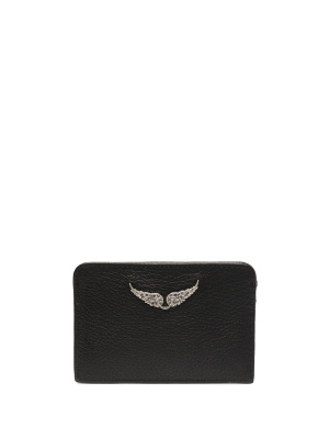 

Pebbled leather card holder, Zadig&Voltaire Pebbled leather card holder