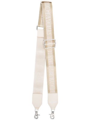 

Logo-print detail bag strap, Zadig&Voltaire Logo-print detail bag strap