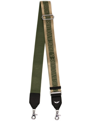 

Glitter logo bag strap, Zadig&Voltaire Glitter logo bag strap