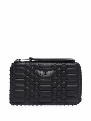 

Quilted leather wallet, Zadig&Voltaire Quilted leather wallet