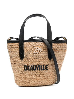 

ZV Initiale woven tote bag, Zadig&Voltaire ZV Initiale woven tote bag