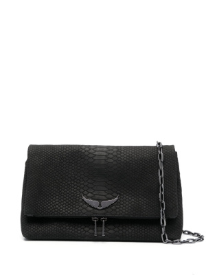 

Snakeskin leather shoulder bag, Zadig&Voltaire Snakeskin leather shoulder bag