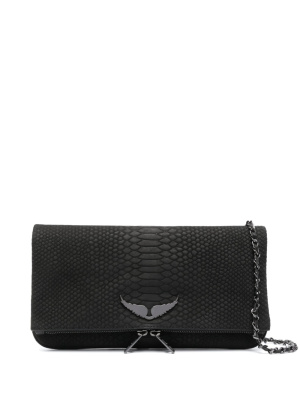

Croc-embossed crossbody bag, Zadig&Voltaire Croc-embossed crossbody bag