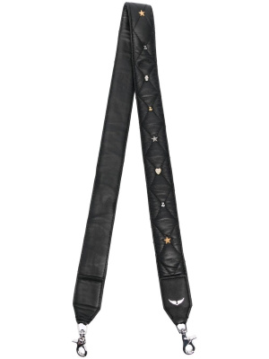

Stud-detail leather bag strap, Zadig&Voltaire Stud-detail leather bag strap