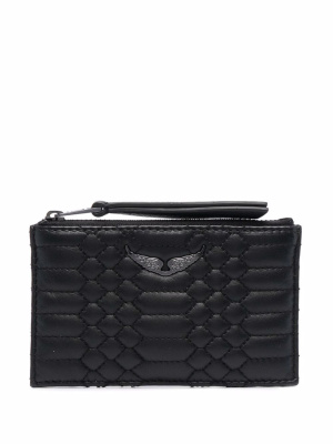 

Quilted-finish wallet, Zadig&Voltaire Quilted-finish wallet