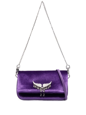 

Rock Nano charm clutch bag, Zadig&Voltaire Rock Nano charm clutch bag