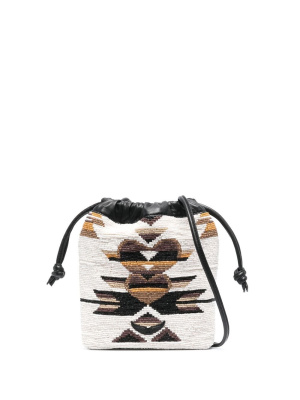 

Rock To Go beaded bucket bag, Zadig&Voltaire Rock To Go beaded bucket bag