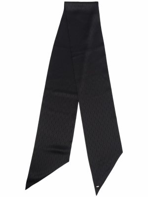 

YSL monogram silk necktie, Saint Laurent YSL monogram silk necktie