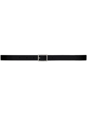 

Cyrstal-buckle belt, Saint Laurent Cyrstal-buckle belt
