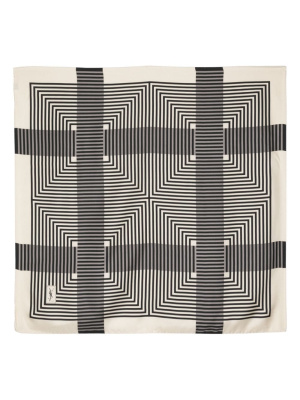 

Square-shape silk scarf, Saint Laurent Square-shape silk scarf