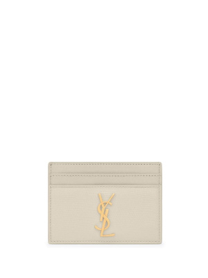 

Logo-plaque cardholder, Saint Laurent Logo-plaque cardholder