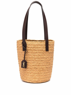 

Logo-tag tote bag, Saint Laurent Logo-tag tote bag