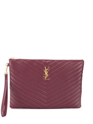 

Quilted clutch bag, Saint Laurent Quilted clutch bag