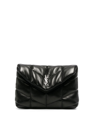 

Small Loulou Puffer clutch, Saint Laurent Small Loulou Puffer clutch