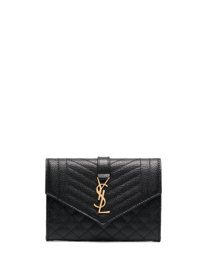 

Pebbled envelope cardholder, Saint Laurent Pebbled envelope cardholder