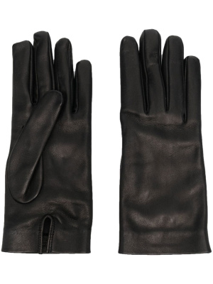 

Silk-lined leather gloves, Saint Laurent Silk-lined leather gloves