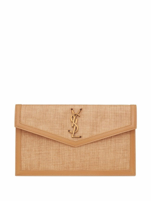 

Uptown canvas clutch bag, Saint Laurent Uptown canvas clutch bag