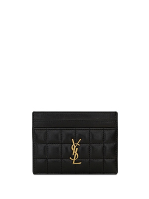 

Cassandre quilted card holder, Saint Laurent Cassandre quilted card holder