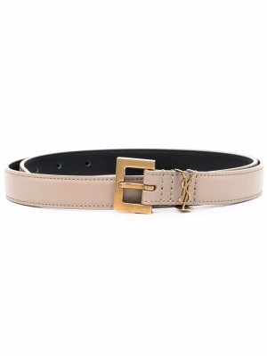 

Monogram square-buckle belt, Saint Laurent Monogram square-buckle belt