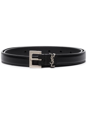 

Monogram leather belt, Saint Laurent Monogram leather belt