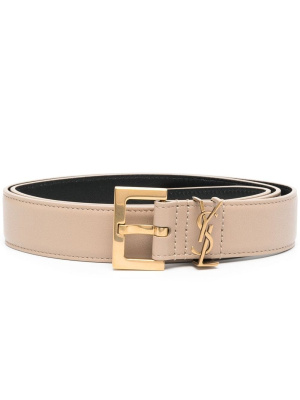 

Monogram logo belt, Saint Laurent Monogram logo belt