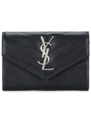 

Small Monogram envelope wallet, Saint Laurent Small Monogram envelope wallet