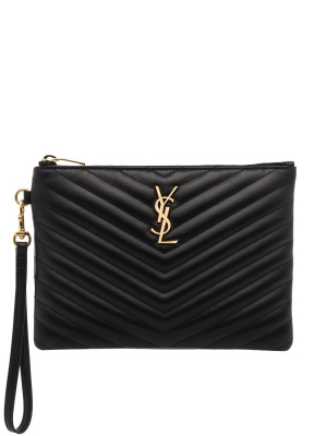 

Quilted leather purse, Saint Laurent Quilted leather purse