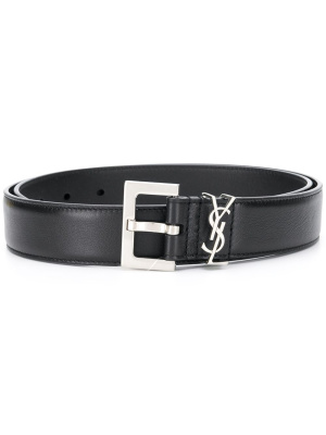 

Monogram square-buckle belt, Saint Laurent Monogram square-buckle belt